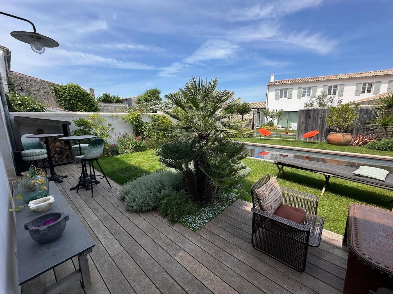 Maisons 322 - Maison La Flamboyante Le Bois-Plage-en-Re Luaran gambar