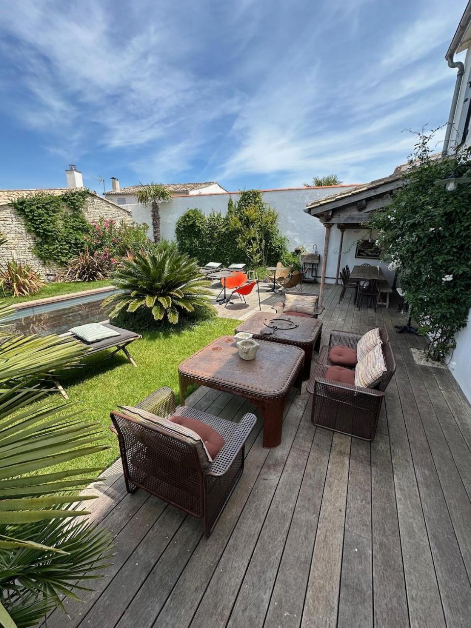 Maisons 322 - Maison La Flamboyante Le Bois-Plage-en-Re Luaran gambar